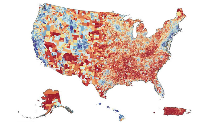 Neighborhood Atlas map