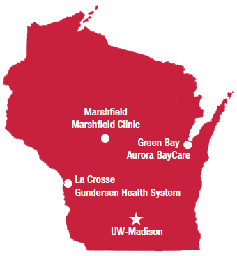 WARM students relocate to: the Marshfield Clinic in Marshfield, Green Bay Aurora BayCare, La Crosse Gundersen Health System