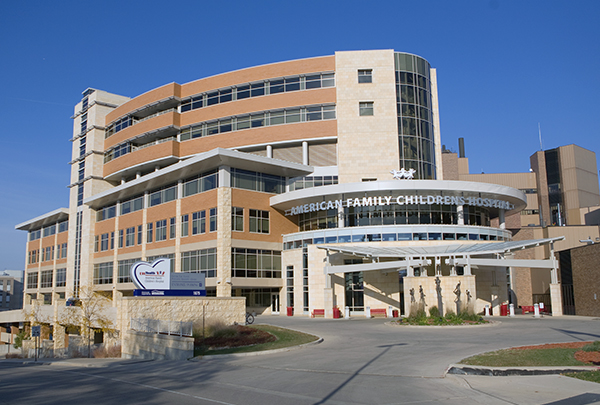 American Family Children's Hospital building exterior