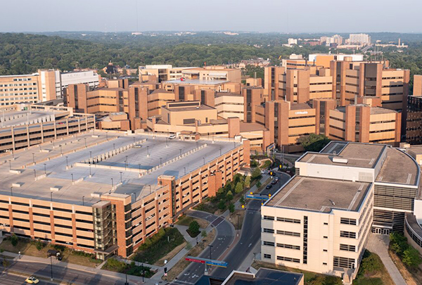 University Hospital building exterior