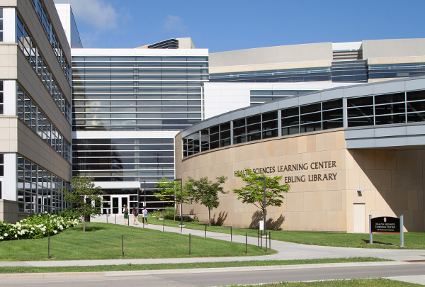 Health Sciences Learning Center building exterior