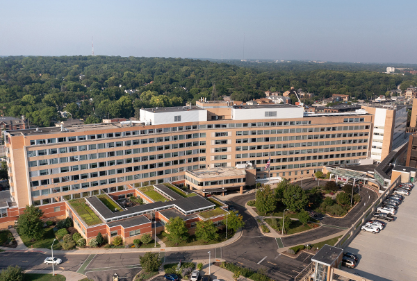 Veterans Memorial Hospital building exterior