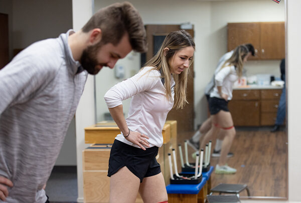 Students enjoy learning physical therapy through practice
