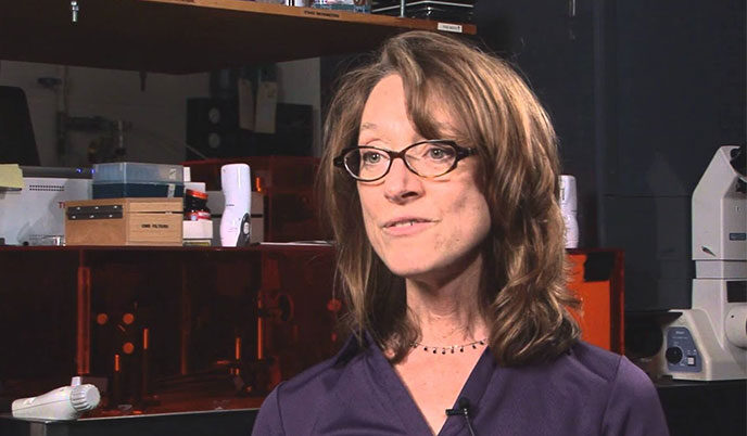 Patricia Keely in a professional interview