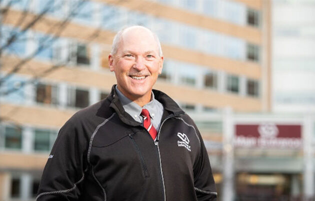 Alan Bridges smiling big