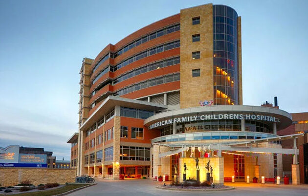 American Family Children's Hospital building exterior
