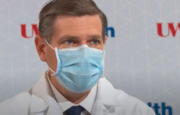 A health care professional in an interview