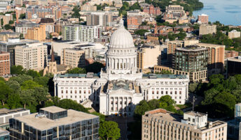 Madison's state capitol building