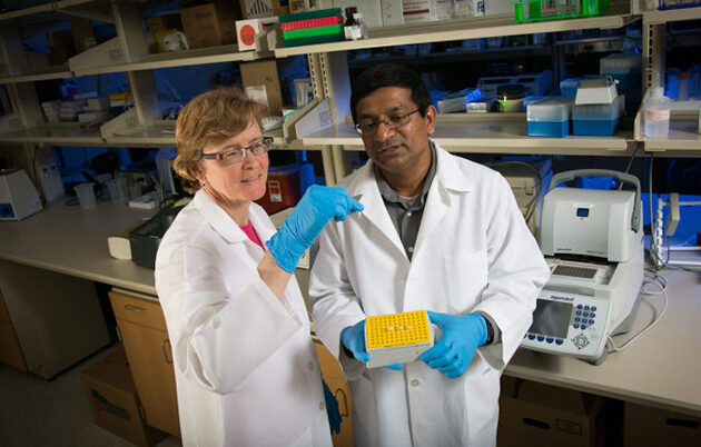 Ellen Hartenbach and Manish Patankar
