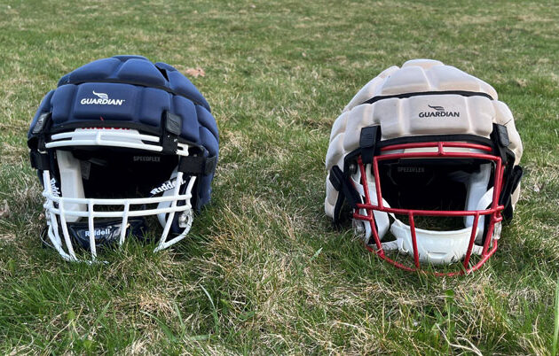 Guardian caps attached to football helmets