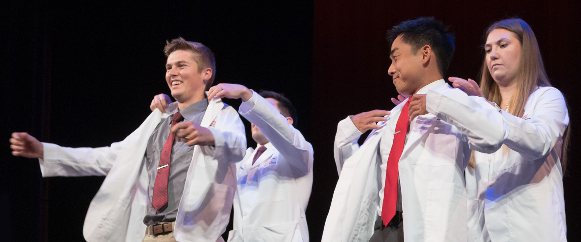 Incoming MD Student's receive their first doctor's coat at the 2025 White Coat Ceremony