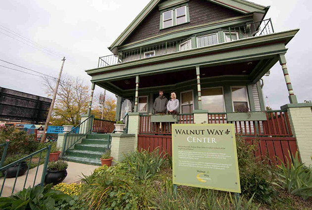 Walnut Way Center located in a green residential home