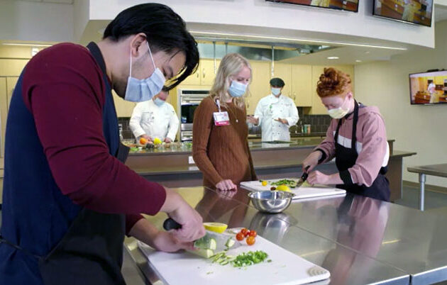 students at the Osher Center