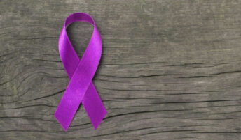 purple Alzheimer's disease ribbon