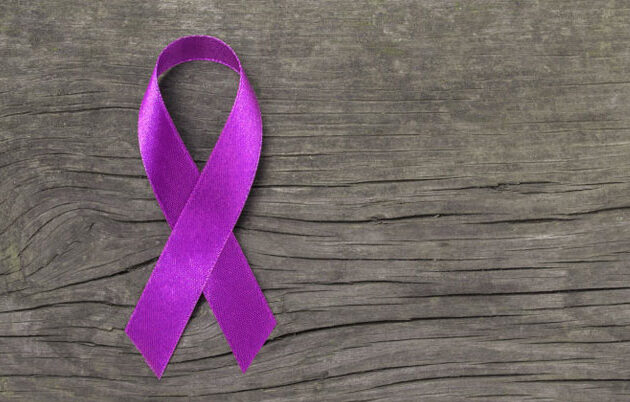 purple Alzheimer's disease ribbon