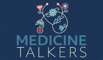 Logo of Medicine Talkers, a new podcast produced by NACHP