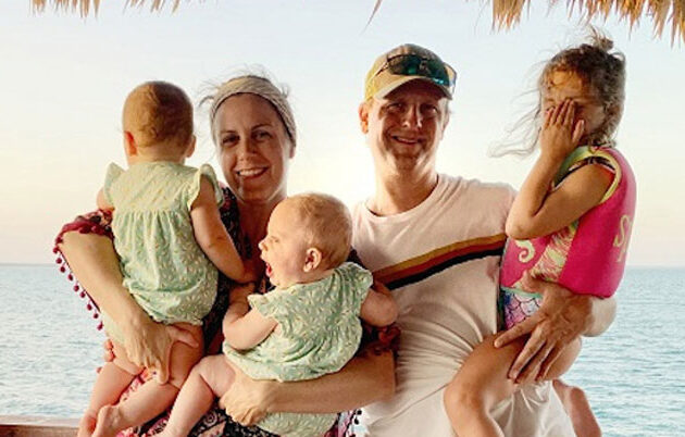 Jeff Hartman and his wife and children were able to experience the beautiful scenery of Belize.