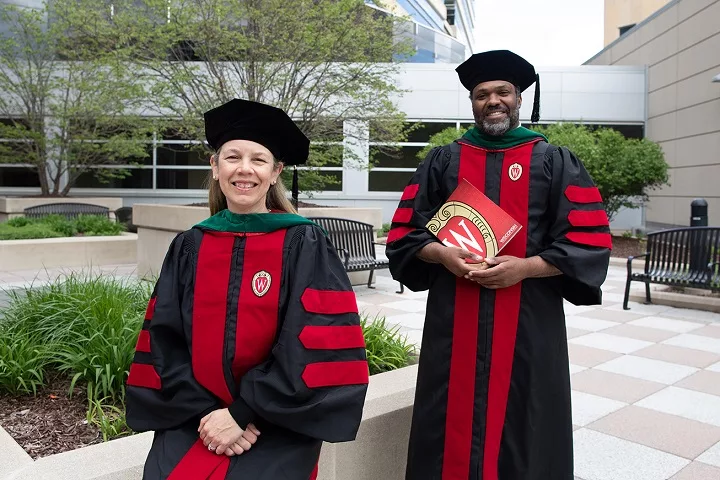 Dr. Ann O'Rourke and Dr. Jason Stephenson